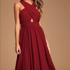 Halter Maxi Formal Dress